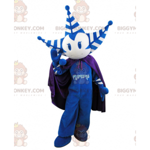 Snögubbe BIGGYMONKEY™ maskotdräkt med stjärnhuvud - BiggyMonkey
