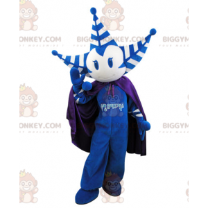 Traje de mascote de boneco de neve BIGGYMONKEY™ com cabeça de