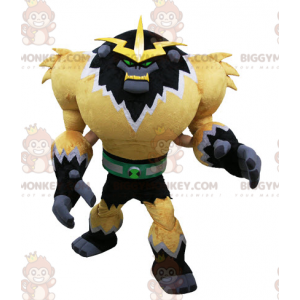 Video Game Monster BIGGYMONKEY™ Mascot Costume. Futuristic