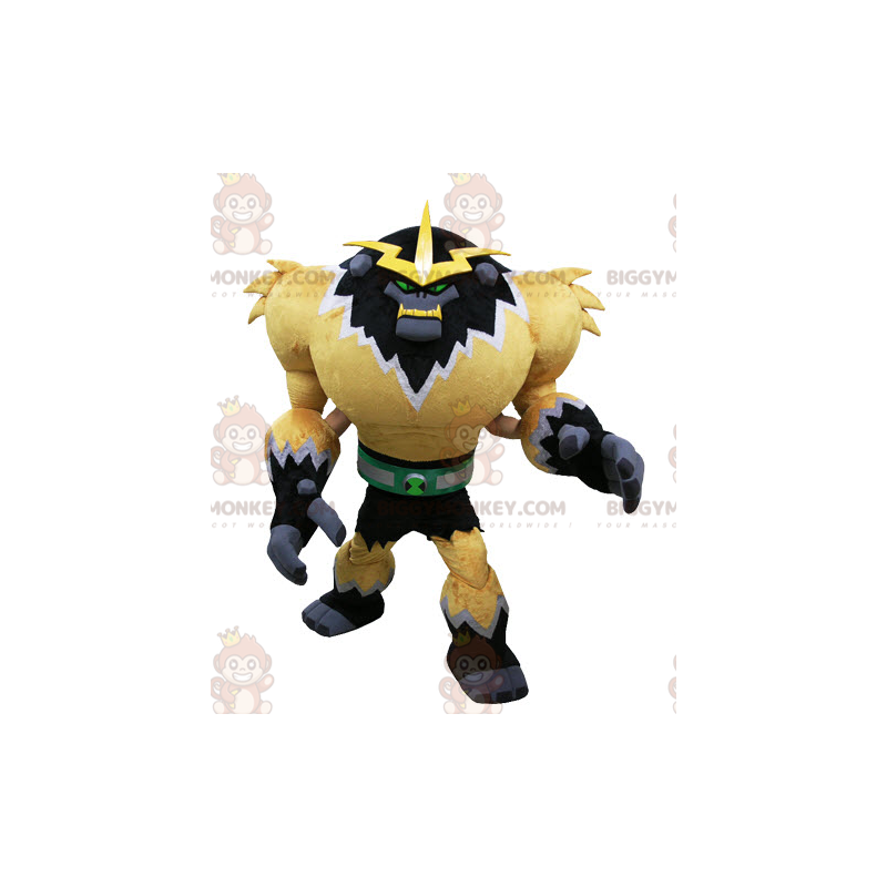 Disfraz de mascota de monstruo de videojuego BIGGYMONKEY™.