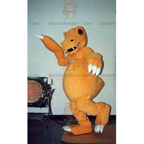 Very realistic and scary orange and white dinosaur BIGGYMONKEY™