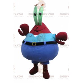 Disfraz de la famosa mascota Cangrejo Mr. Krabs BIGGYMONKEY™ de