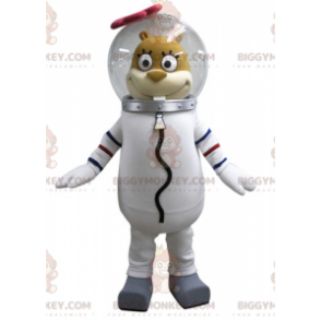 Kostium maskotki BIGGYMONKEY™ znanej postaci wiewiórki Sandy w