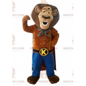 Costume de mascotte BIGGYMONKEY™ du lion Alex du dessin animé