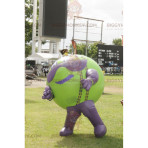 Big Green and Purple Balloon BIGGYMONKEY™ Mascot Costume –