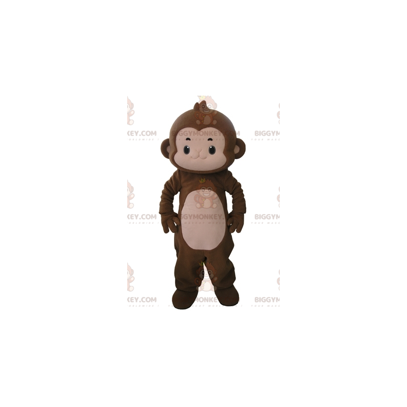 Molto carino il costume della mascotte BIGGYMONKEY™ da scimmia