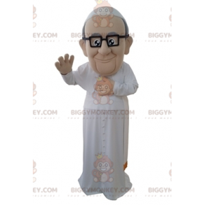 Costume de mascotte BIGGYMONKEY™ du Pape en tenue religieuse