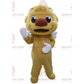 BIGGYMONKEY™ Costume da mascotte Uomo divertente con camicia bianca e  pantaloni verdi