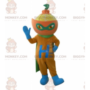 Disfraz de mascota mandarín naranja BIGGYMONKEY™ con traje de