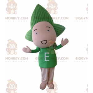 Baby Doll BIGGYMONKEY™ Mascot Costume with Green Hair -