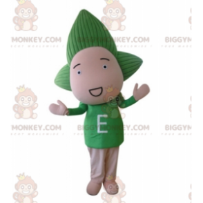Baby Doll BIGGYMONKEY™ Mascot Costume with Green Hair –