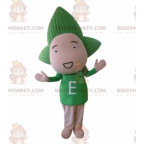 Babypop BIGGYMONKEY™ mascottekostuum met groen haar -