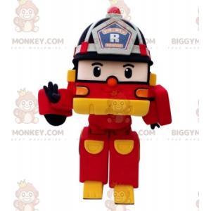 BIGGYMONKEY™ Transformers Fire Truck Mascot Costume –