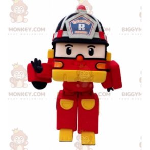 BIGGYMONKEY™ Transformers brandbilmaskotkostume -