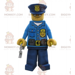 Costume de mascotte BIGGYMONKEY™ de Lego habillé en costume de