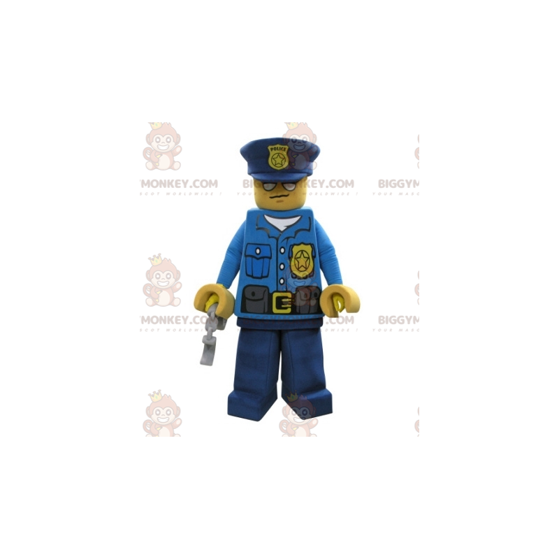 Costume de mascotte BIGGYMONKEY™ de Lego habillé en costume de
