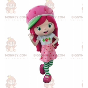 BIGGYMONKEY™ Strawberry Shortcake Chica famosa Disfraz de