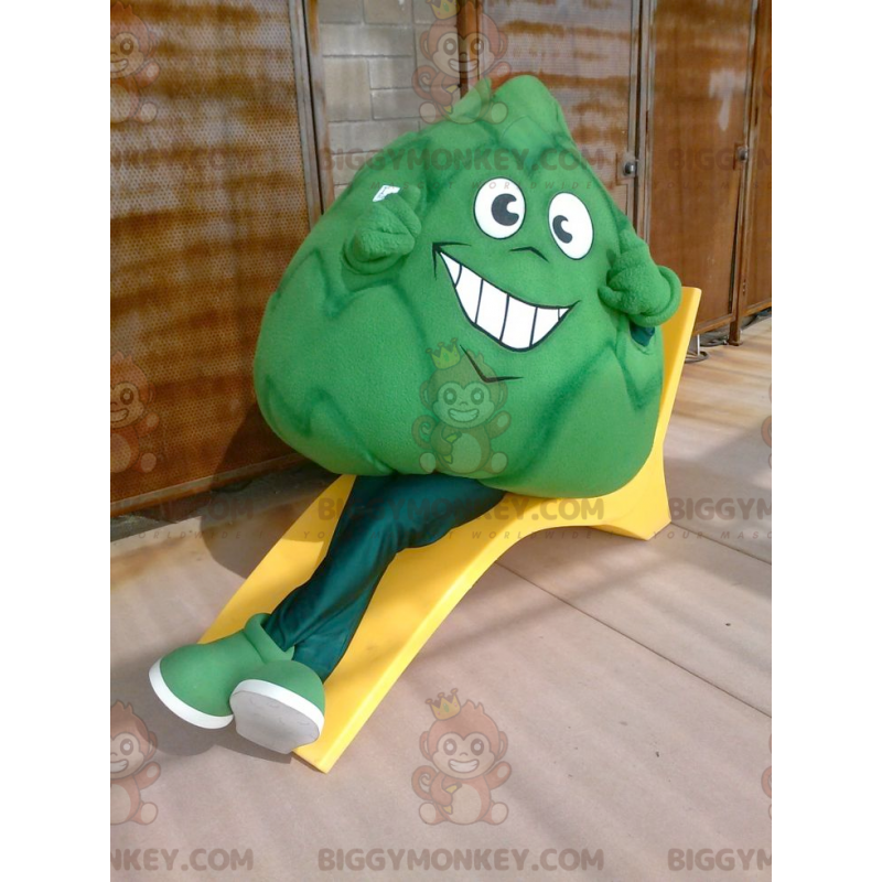 Giant artichoke Green Cabbage BIGGYMONKEY™ maskottiasu -