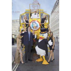 Kalle Anka Giant Duck BIGGYMONKEY™ maskotdräkt - BiggyMonkey