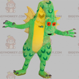Πολύ εντυπωσιακή στολή μασκότ, Giant Green and Yellow Dragon