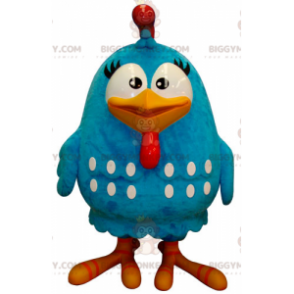 Big Giant Blue and White Bird BIGGYMONKEY™ maskotkostume -