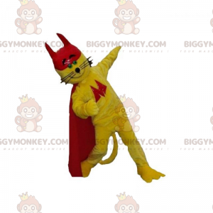 Costume mascotte BIGGYMONKEY™ gatto roditore blu Formato L (175-180 CM)