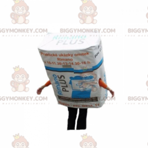 Costume de mascotte BIGGYMONKEY™ de plâtre d'enduit. Costume de