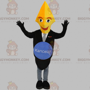 Costume da mascotte BIGGYMONKEY™ con penna stilografica nera e