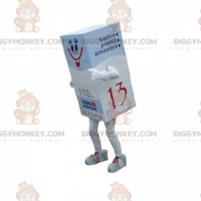 Riesiges BIGGYMONKEY™-Maskottchenkostüm aus Papier. Radiergummi