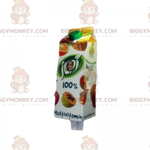 Giant Juice Brick BIGGYMONKEY™ Maskottchenkostüm -