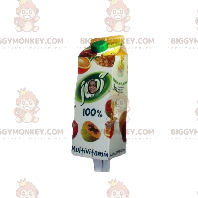 Giant Juice Brick BIGGYMONKEY™ maskottiasu - Biggymonkey.com