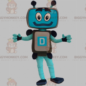 TV-skärm Datorrobot BIGGYMONKEY™ Maskotdräkt - BiggyMonkey