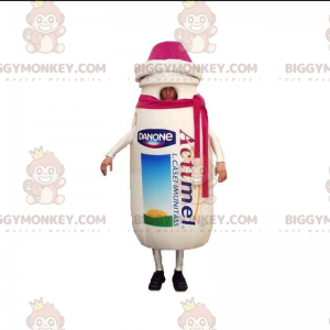 BIGGYMONKEY™ Actimel maskotdräkt. Mjölkdryck BIGGYMONKEY™