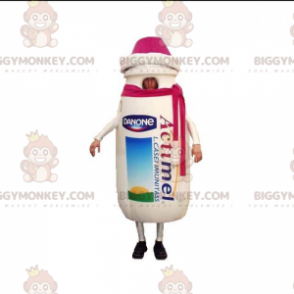 BIGGYMONKEY™ Actimel mascot costume. Milk Drink BIGGYMONKEY™