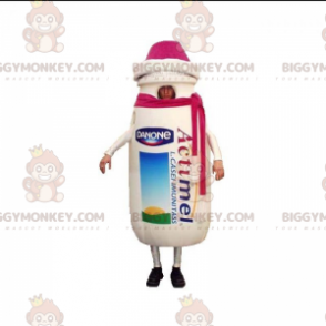 Disfraz de mascota BIGGYMONKEY™ Actimel. Disfraz de mascota de