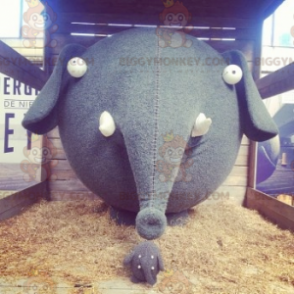 Big Head-olifant BIGGYMONKEY™-mascottekostuum - Biggymonkey.com