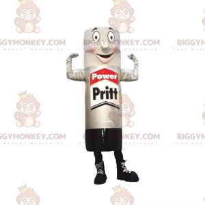 Costume da mascotte BIGGYMONKEY™ con tubo di colla gigante