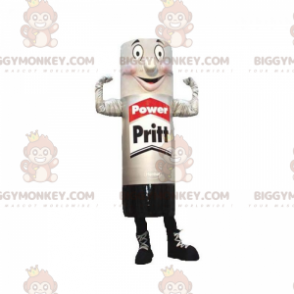 Disfraz de mascota BIGGYMONKEY™ con tubo de pegamento gigante