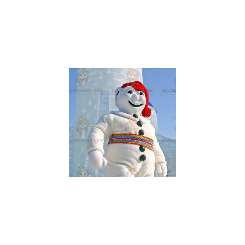 All White Snowman BIGGYMONKEY™ Mascot Costume – Biggymonkey.com