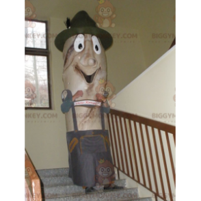 BIGGYMONKEY™ Mascot Costume of Breadstick i traditionell