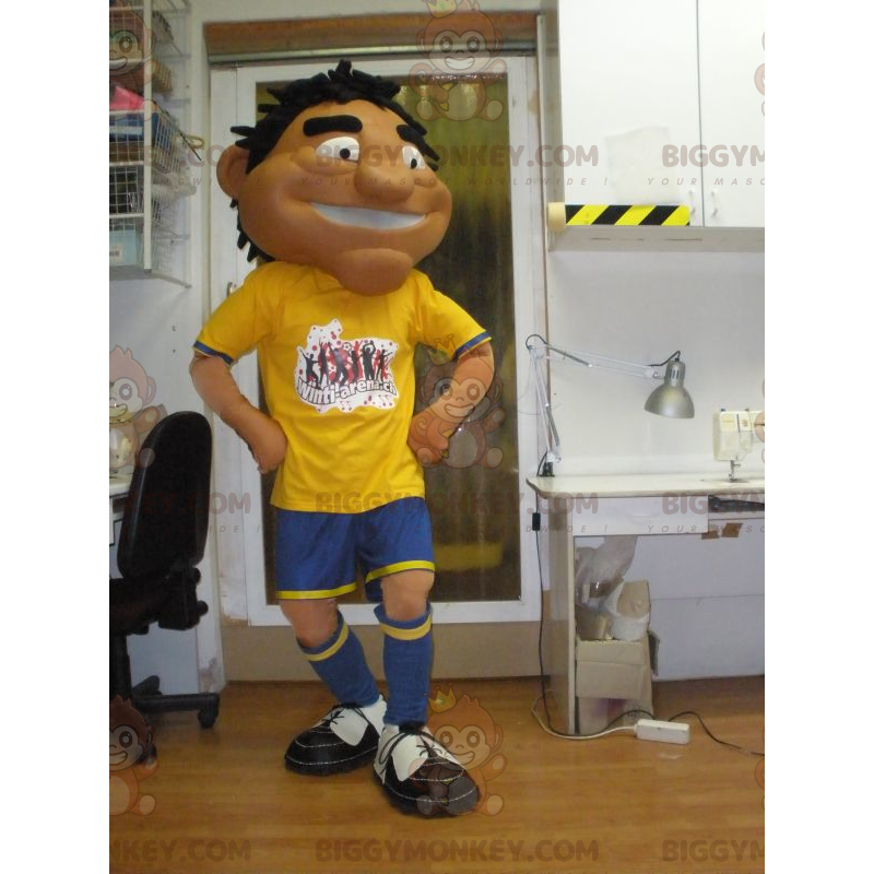 BIGGYMONKEY™ Sportstøj Garvet Mand Mascot Kostume -