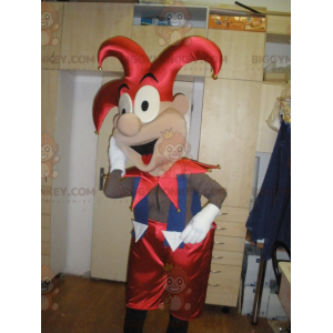 Disfraz de mascota Tumbler King Jester BIGGYMONKEY™ -