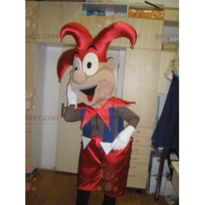 Costume de mascotte BIGGYMONKEY™ de bouffon du roi de