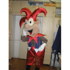 Tumbler King Jester BIGGYMONKEY™ Mascot Costume -