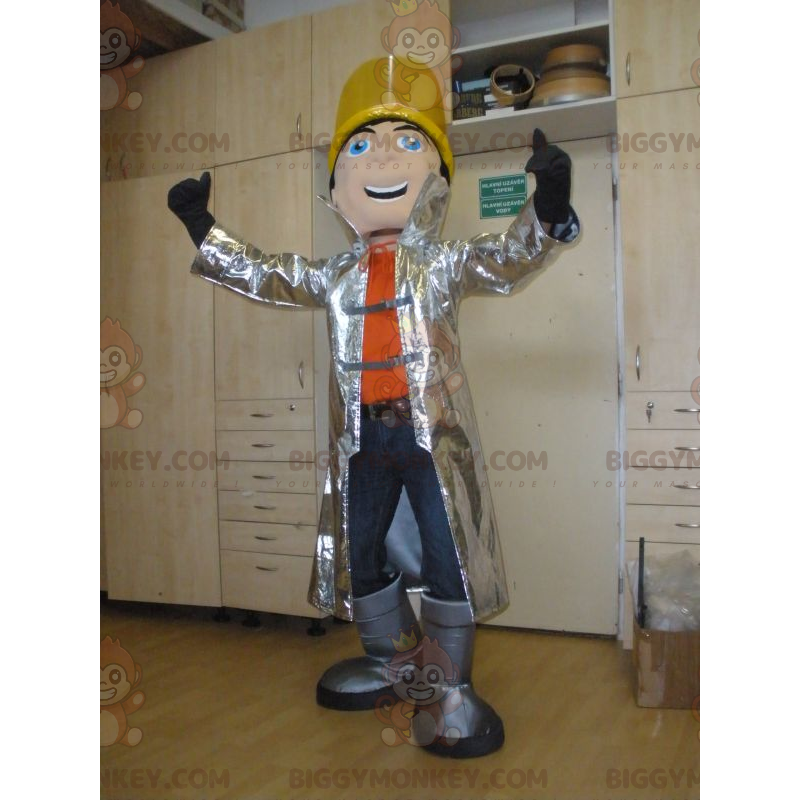 Costume da mascotte Steelworker BIGGYMONKEY™. Costume da