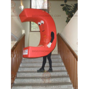 Costume de mascotte BIGGYMONKEY™ en forme de lettre C. C
