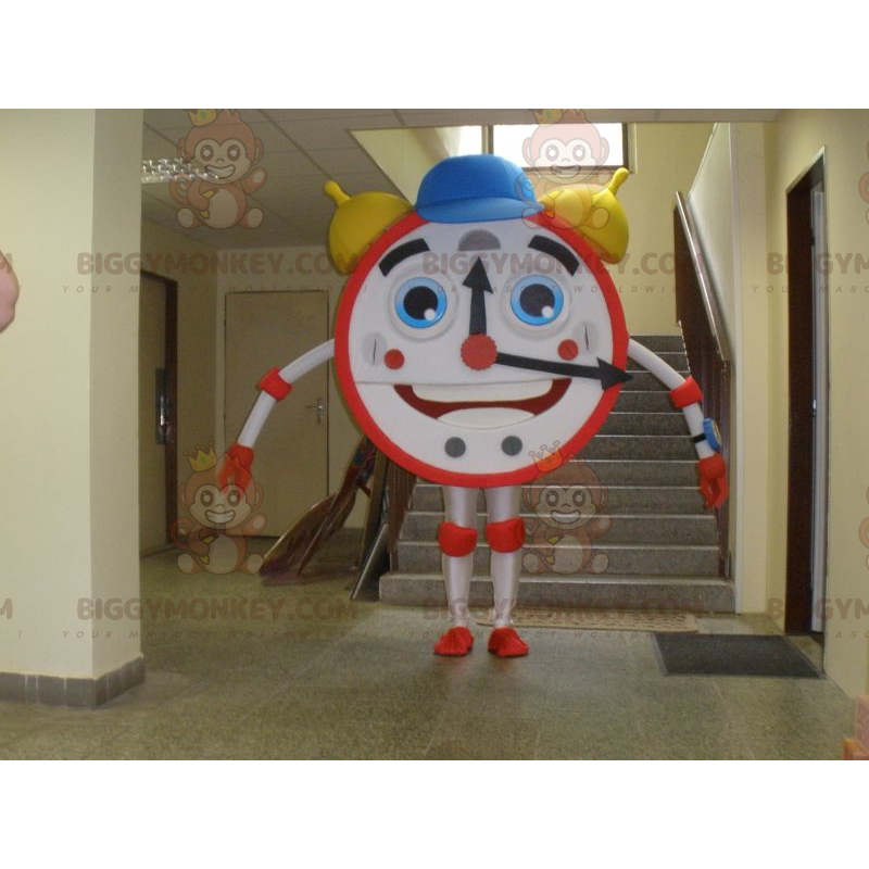 Giant Clock Alarm Clock BIGGYMONKEY™ Mascot Costume -