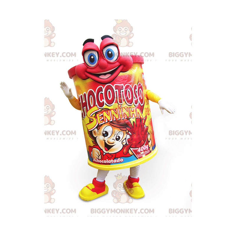 Chocolate Drink Chocotoso BIGGYMONKEY™ Mascot Costume -