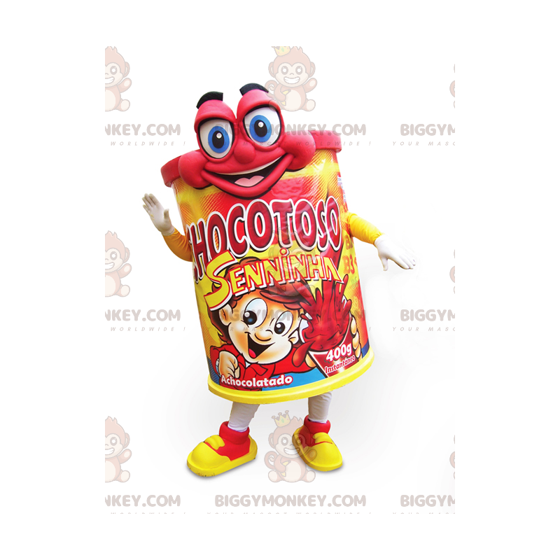 Chokoladedrik Chocotoso BIGGYMONKEY™ maskotkostume -