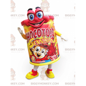 Chocoladedrank Chocotoso BIGGYMONKEY™ Mascottekostuum -